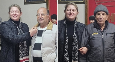 CHP’de Yeni Üyelerin Rozetini Becan Taktı