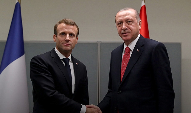 Cumhurbaşkanı Erdoğan, Fransa Cumhurbaşkanı Macron ile Telefonda Görüştü
