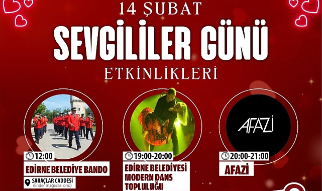 Dopdolu Bir 14 Şubat Programı Sizleri Bekliyor!