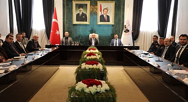 Hayvanları Koruma Kanunu Toplantısı, Vali Turan Başkanlığında Gerçekleştirildi