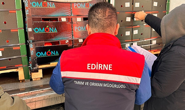 İhracattan Geri Dönen Ürünlere Edirne Sınırında Sık Denetim!