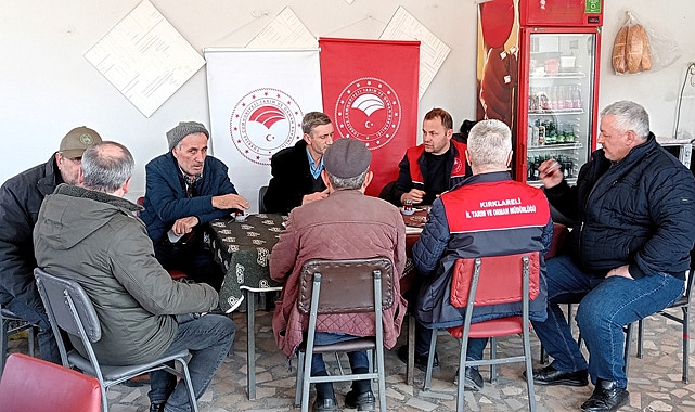 Kırklareli’de Tarım Üreticileri Yeni Destekleme Modeli Konusunda Eğitiliyor