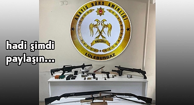 Kırklareli Emniyeti'nden Sosyal Medyada “SİLAHLI PAYLAŞIMA