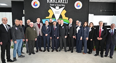 Kırklareli TSO Başkanları, Gelir İdaresi Daire Başkanı’nı Ağırladı