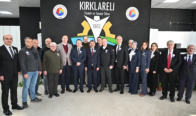 Kırklareli TSO Başkanları, Gelir İdaresi Daire Başkanı’nı Ağırladı