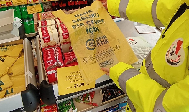 Kırklarelinde Marketlerde Plastik Poşet denetimi