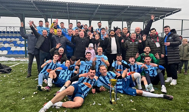 Şampiyon ÜSKÜP SPOR, Süper Amatör Ligi’ne Yükseldi