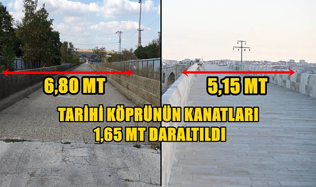 Tarihi Köprü 1444’teki Orijinal Haline Dönüşüyor