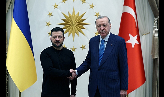Ukrayna Devlet Başkanı Zelenskiy Ankara’da