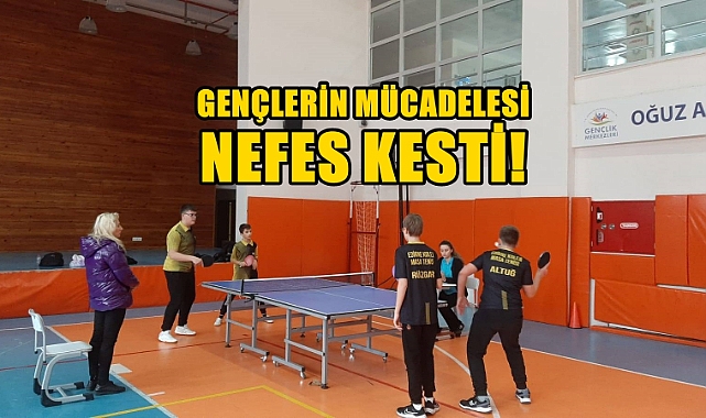 Uzunköprü’de Düzenlenen İl Turnuvasında Kıyasıysa Mücadele