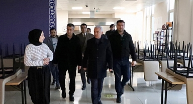 Vali Turan, Babaeski Kız Öğrenci Yurdu’nda İncelemelerde Bulundu