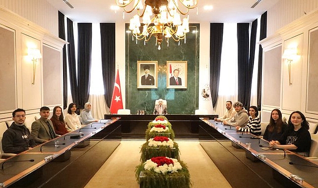 Vali Turan Konuklarını Ağırladı