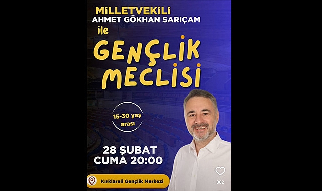 Vekil Ahmet Gökhan Sarıçam Gençlerle Buluşuyor: Söz Gençlerde