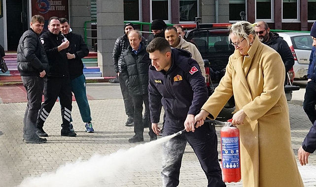 Yangın Güvenliği Eğitiminde Babaeski İtfaiyesinden Önemli Adım