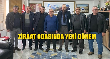 Ziraat Odasında Görev Değişimi; Kayalı Başkanlığı Durmaz’a Devretti