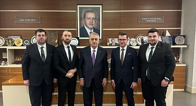 AK Parti Kırklareli Yönetimi'nden, Hayati Yazıcı'ya Hayırlı Olsun Ziyareti