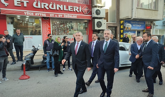 Bakan Osman Aşkın Bak, Kırklareli’nde