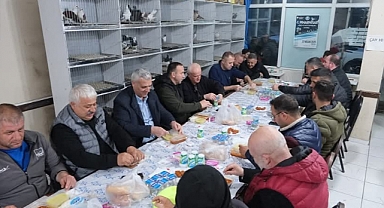 Başkan Bulut, Kanarya Güvercin Severler Derneği’nde İftarda Buluştu