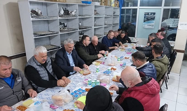 Başkan Bulut, Kanarya Güvercin Severler Derneği’nde İftarda Buluştu