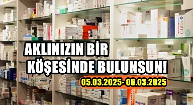 Bu Akşam Hangi Eczane Nöbetçi?