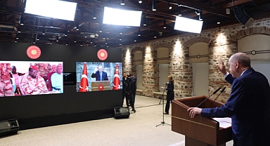 Cumhurbaşkanı Erdoğan, Recep Tayyip Erdoğan Camii'nin açılışını gerçekleştirdi