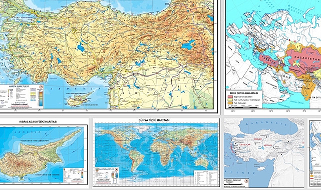Ders Kitapları ve Eğitim Araçlarında Kullanılacak Haritalar İçin Önemli Adım