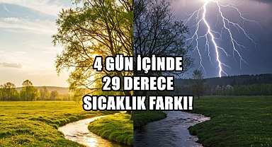 Doğanın Dengesi İyice Bozuldu; 4 Gün İçinde Sıcaklık 29 Derece Düşecek!