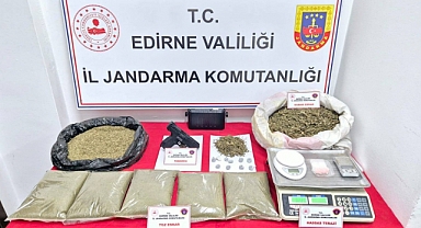 Edirne Jandarmasından Kritik Uyuşturucu Operasyonu!