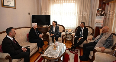 Edirne Valisi Sezer ve Eşi Şehit Ailelerini Ziyaret Etti