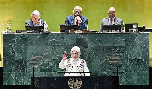Emine Erdoğan, BM Genel Kurulu'ndaki