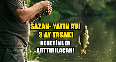 İç Sularda Sazangiller Av Yasağı Başladı