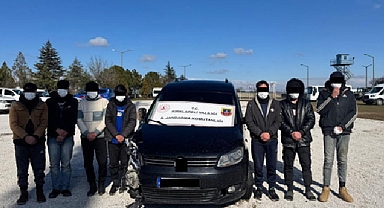 Jandarmadan Düzensiz Göçmen Operasyonu