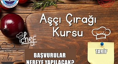 Kadınlara Özel Ücretsiz ‘Aşçı Çırağı Kursu’ Açılıyor!