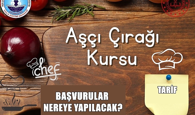 Kadınlara Özel Ücretsiz ‘Aşçı Çırağı Kursu’ Açılıyor!