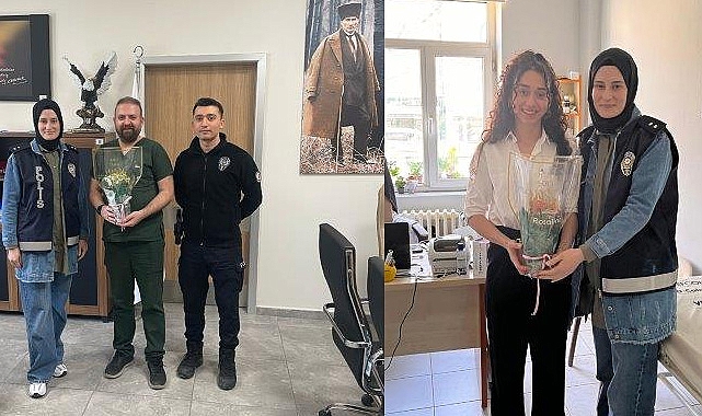 Kırklareli İl Emniyet Müdürlüğü'nden 14 Mart Dünya Tıp Bayramı'na Özel Ziyaret