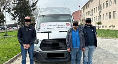 Kırklareli İl Jandarma Komutanlığı'ndan Düzensiz Göçle Mücadele Operasyonu