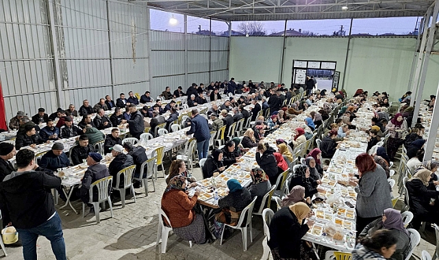 Subaşı Beldesinde Düzenlenen İftara Yoğun İlgi