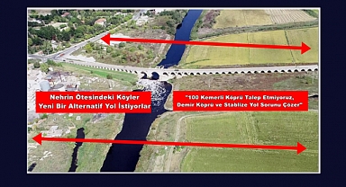 Tarihi Köprünün Yanı Başında Alternatif Yol Talebi Artıyor!