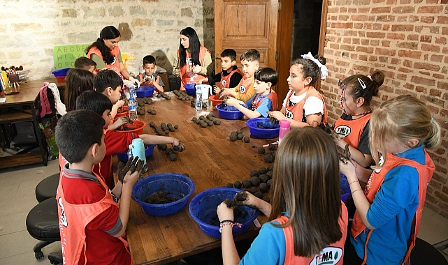 ‘Tohum Topu Atölyesi’ İle Minikler Yeşil Geleceğe Yürüyor