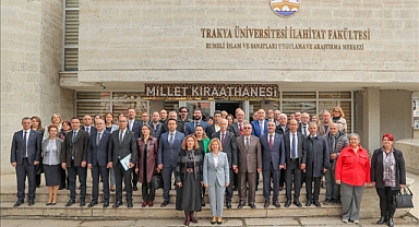 Trakya Üniversitesi Senatosu Millet Kıraathanesi’nde Toplandı