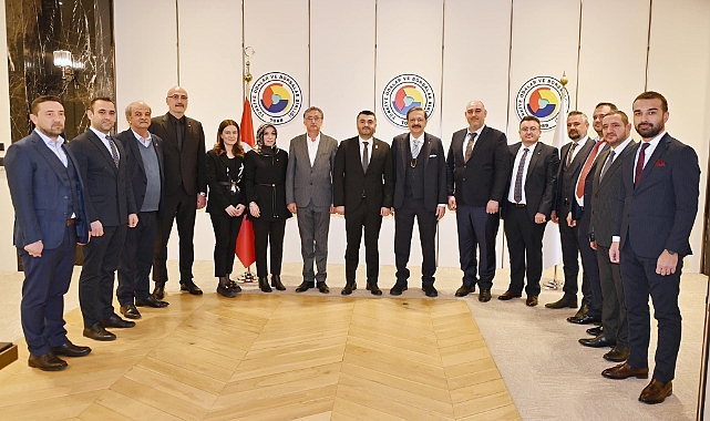 UTSO Heyeti TOBB Başkanı Hisarcıklıoğlu İle Görüştü