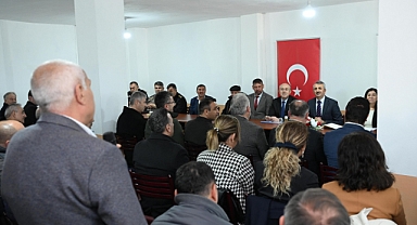 Vali Sezer Köy Muhtarlarını Tek Tek Dinledi