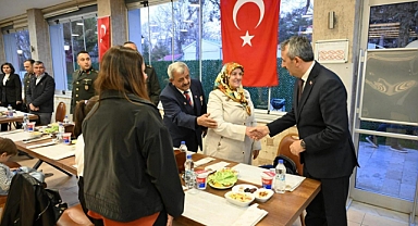 Vali Sezer Şehit Aileleri ve Gaziler İle Buluşmaya Devam Ediyor