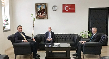 Vali Turan’dan, Adalet Komisyonu Başkanı Hüseyin Gedik’e Ziyaret