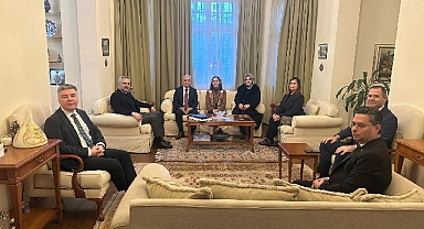 Vekil Sarıçam, Burgaz Başkonsolosu Tolga Orkun'u Ziyaret Etti