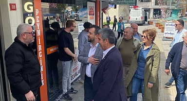 AK Parti Kırklareli İl Başkanı Yunus Ercan Dağtaş'dan Esnaf Ziyareti