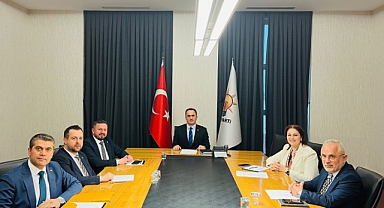 Başkan Yunus Ercan Dağtaş, AK Parti Genel Merkezinde Önemli Görüşmelerde Bulundu