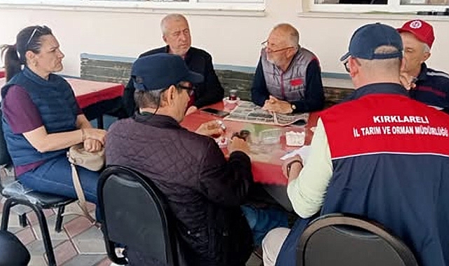 Çiftçiler Don Zararına ve Süne Zararlısına Karşı Bilgilendirildi
