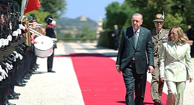 Cumhurbaşkanı Erdoğan İtalya'da