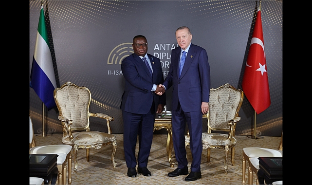Cumhurbaşkanı Erdoğan ve Sierra Leone Cumhurbaşkanı Bio görüşmesine İlişkin Açıklama